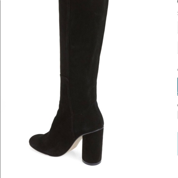 NEW Stuart Weitzman Eloise high heel suede boots - Picture 2 of 13